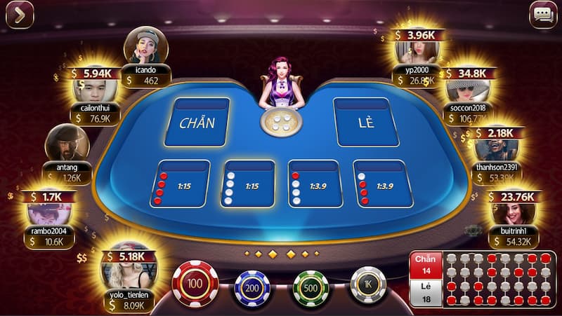 Chẵn lẻ rg8369-thabet